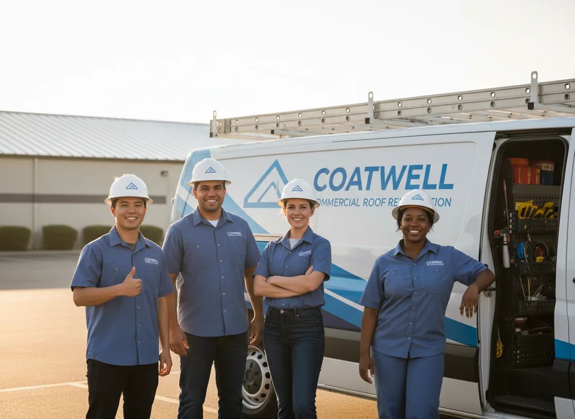Commercial roof coating company in Center City, MN